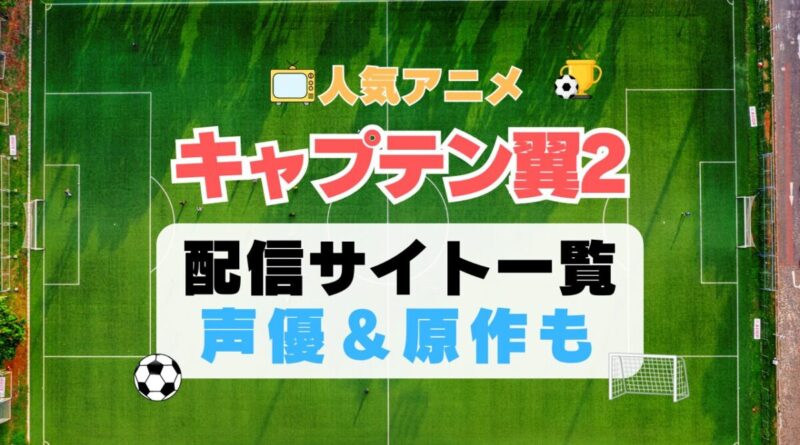 キャプテン翼　スポーツ　アニメ　サッカー　続編　2期　動画配信サービス　一覧　オススメ　コスパ　最強　人気　サイト　サブスク　無料　ユーネクスト　DMM TV u-next unext hulu フールー　アマプラ　ネトフリ　dアニメ