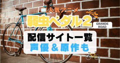 弱虫ペダル 弱ペダ グランロード GRANDE ROAD 2期 シーズン2　続編　自転車　ロードバイク レース　スポーツ　アニメ　1期　動画配信サービス　一覧　オススメ　コスパ　最強　人気　サイト　サブスク　無料　ユーネクスト　DMM TV u-next unext hulu フールー　アマプラ　ネトフリ　dアニメ