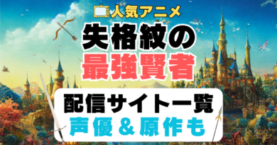 失格紋の最強賢者　第1期　アニメ　配信サイト　動画配信サービス　動画サブスク　声優　原作